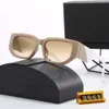 Occhiali da sole designer classici occhiali occhiali occhiali da sole spiaggia per uomo più colore più colore firma triangolare opzionale con scatola