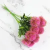 Fleurs décoratives 5pcs Vase de pissenlit en plastique pour accessoires de décoration de maison Produits ménagers de fleurs de mariage Plantes artificielles