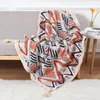 Blankets Bohemian Style Sofa Blanket Ethnic Camping El Decoration Office Plane Nap Female Shawl Warm Air Conditioning