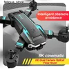드론 새로운 S6 Max Drone 8K 고화질 전문 카메라 장애물 공중 사진 광학 흐름 4K 접이식 쿼드 헬리콥터 S24513
