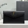 10A Designer Clutch bag chain wallet genuine leather caviar Wallet Flap handbag women Leather Classic lady Envelope Luxury men CrossBody Shoulder handbag with box