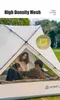 Tentes et abris homful vendant oxford camping double aluminium alliage poteau imperméable familial de crème solaire tenteq240511