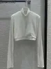 Sukienki robocze moda jesień białe eleganckie cekiny pół spódnicy garnitur dla kobiet stojak luźne topy z długim rękawem A-line