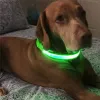 colliers de chiens de compagnie à LED en nylon