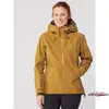 Windproof Jacket Outdoor Sport Coats Arc Beta Lt Jacket Women's Yukon Light Tan