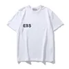 Designer T-Shirt Männer Luxus T-Shirt Reflektierender Buchstaben Label Kurzarm T-Shirt Paar Loose Hip Hop Fashion Classic Style Essensclothing