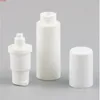 300 X 5ml 10ml 15ml Empty White Airless Lotion Pump Cream Bottle For Cosmetic Use Plastic Perfume Bottlegood Gvswr Scilv