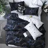 Ensembles de literie étoiles motif d'enfants couvre-lit de lit de luxe caricaturé couette adulte pour adultes taies d'oreiller de courtepointe décor de couette décor