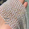 Gemles en vrac Fine Natural ovale Eau douce Perles de riz Perles d'espaceur de riz pour les bijoux Boucles d'oreilles de bracelet de bricolage accessoires