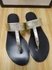 Hot vendido designer mulher de alta qualidade G Sandálias de linear de marinheiros de chinelos de chinelos chinelos de couro genuíno sandálias de luxo de luxo Moda Tamanho 35-46 US 12