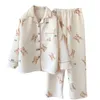 Luchtkleding, postpartum 11 oktober, voorjaars katoenen moederschap pyjama's, herfst winterstijlen, zwangerschap en borstvoeding