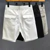 Shorts masculinos elegantes moda harajuku roupas masculinas fit slim solto casual todos os esportes esportes algodão sólido bolsos retos perna