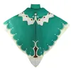 Halloween Genshin Impact Green Dress Mantel Cape Suit Venti Cosplay kostuum