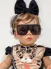 نظارة شمسية 2022 الموضة الجديدة للأطفال الشمسي مربع الأولاد والفتيات العلامة التجارية للأطفال نظارات الطفل نظارات الفتاة Gafas de Sol D240513