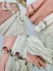 Blouses pour femmes Mori Sweet Double Layer Doll Collar Brodemery Lace Shirt Loose Long Sleve Top