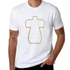 Herren Polos Justice Band Music Logo Cross T-Shirt plus Größen Schwarze Baumwolle