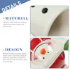 Mugs Cartoon Water Cup Office Drinking Glasses Porcelain Snowman Shape Ceramics Home Christmas Cute