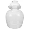 Storage Bottles Pickle Glass Container Bottle Jar Kitchen Grain Holder Random Style Mason Jars