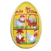 Opslagflessen Easter Tinplate Eieren Candyhouder Cookie Box Decorate Treat Boxes Party Gunsten Gift Iron Case