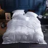 Ensemble de literie 4 pièces de lit double lit en soie