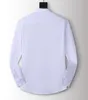 Designers primavera outono de manga longa Designer camisetas de boliche homens Moda geométrica de carta de impressão para baixo vestido Turn shirt Man Shirt Casual Plus T1