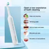 Rotary Electric Toothbrush With 4PCS Replacement Brush Heads High Frequency Vibration Teeth Cleaning Whitening Oral Care Tools 240511