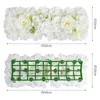 Dekorative Blumen Hochzeitsstraße zitiert Seiden Rose Pfingstrosse Hortena DIY Wölbende Tür Blumenreihe Fenster T Station Dekoration 50 cm