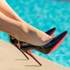 Designer Heel Woman Redbottoms Dress Shoes Red Bottoms Kitten High Heels Platform Black Red Sliver Gold Nude Slingback Round Pointed Toes Luxury Pumps Heels Shoes