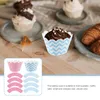 Bouteilles de rangement 24 PCS Emballage Paper Holiday Cupcake Wrappers Carters Liners Tray Muffin Cups Wedding