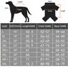 Odzież dla psów wiatroodporne czarne ubrania dla dużych psów ciepły 5xl 4xl 3xl duży płaszcz z uprzążami