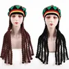 COS WIG BRAID Beret Jamamican Hat Yarn Halloween Hat Dirty Braid Reggae Kolorowy kapelusz Rasta