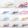 Kinder Frühling lässige Schuhe weiße Jogging Sneaker Tiger Boys Mädchen Japanische Mode Mode weiche Schuhkinderstudenten Laufen Trainer im Freien Jugend -Turnschuhe