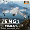 Drones 2024 New RC E88 Pro WIFI FPV Drone Wide Angle HD 4K 1080P Camera Height Maintenance RC Foldable Four Helicopter Drone Helicopter Toy Gift S24513