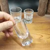 Wine Glasses 2pcs Set S Glass 15ml/30ml Drinks Alcoholic Liquor Transparent Drinkware Cute Cups Drinking Kawaii