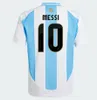 2024 New 3 Star Argentina Messis Soccerjerseys 24 25Copa America Retro Kids Kitファン