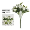 Dekorativa blommor Artificial Flower Rose Fake Plant Wedding Decoration Bridal Bouquet Room Decor Hushållsprodukter Tillbehör