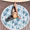 Towel Beach Tropical Plant imprimé Douche de baignade Dry rapide 150x150 cm de bain doux tissu adulte Sport Yoga Mat Spa Couverture