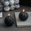 5pcs velas decorações criativas de casas de lua velas ardentes Ins casas de decoração acessórios para sala de estar veadles para decoração