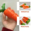 Fiori decorativi carote modellpe carote decorazioni decorazioni per feste verdure artificiali per decorazioni verdure finte