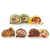 Baking Tools Nonstick Pastry Silicone Pad Kitchen Mold Swiss Roll Mat Random Color