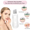 Cleaning Ultrasonic Peeling Machine Blackhead Removal Dark Facial Cleansing Ion Acne Hole Cleaning Scraper d240510