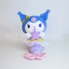 Söt Mermaid Kuromi Plush Toys for Children's Game Partners Valentine's Day Gifts for Girl Friends Home Decoration