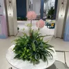 Decorative Flowers Large Artificial Dandelion Plants Indoor Vacation Wedding Store Decoration High-end Handicrafts Window Landscaping