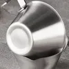 コーヒーポット1pcs食器洗い機キッチンツール測定カップ304ステンレス鋼スケールマークエスプレッソs 100ml