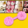 Baking Moulds 4 Different Types Of Flower Petal Silicone Fondant Cake Chocolate DIY Decorating Mould Mold Tools Kitchen Accessories