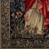 Rideaux de douche Middle Ages Pomona Déesse de fruits Figures Figures Fabrics rideaux par Ho Me Lili pour décor de salle de bain