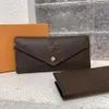 Designer Wallet 2024 Ny modekopplingsväska tryckt pengar klipp plånbok väska kvinnlig färg matchande kändis avancerad handväska presentlåda topp 7a