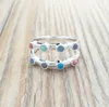 Silver Super Power Ring With Gemstones Bear Jewelry 925 Sterling Passar European Jewelry Style Gift Andy Jewel C8124056305683451