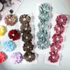 Haarzubehör 5pcs/Set neue süße Chiffon -Stoff Blumen Haarklammern für Mädchen Sicherheit Haarnadel Boutique Barrettes Kopfbedecke Kinder Haarzubehör Accessoires