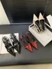 Lässige Schuhe französische Style Buckle Red Marke Flach für Frauen 2024 Frühling Schlank